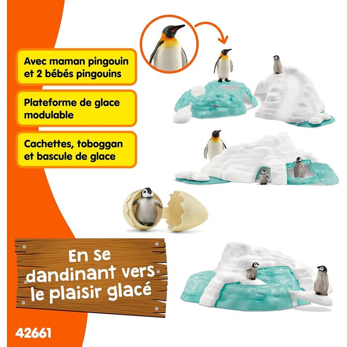 Kit Jeu Pingouins : Banquise et Figurines - Jusqu'à 39% de remise