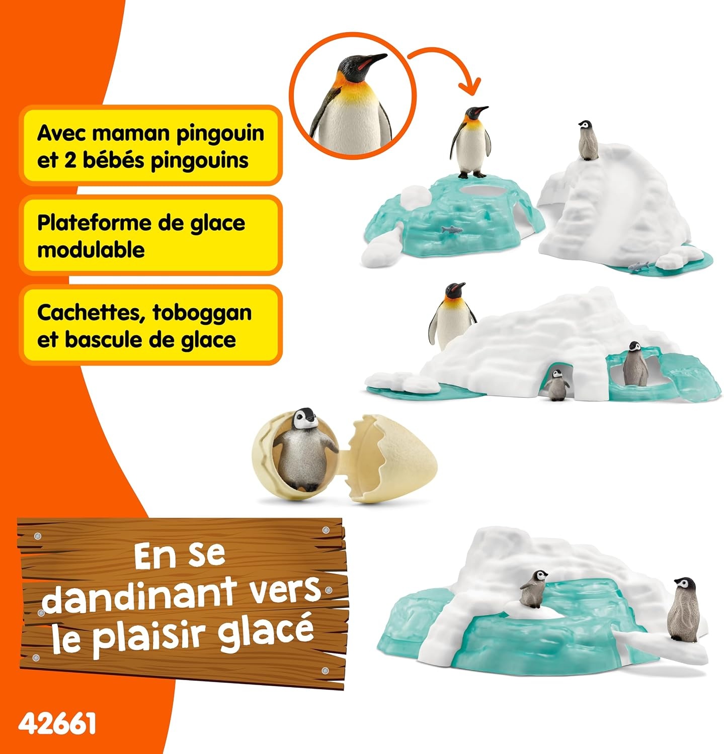Kit Jeu Pingouins : Banquise et Figurines - Jusqu'à 39% de remise