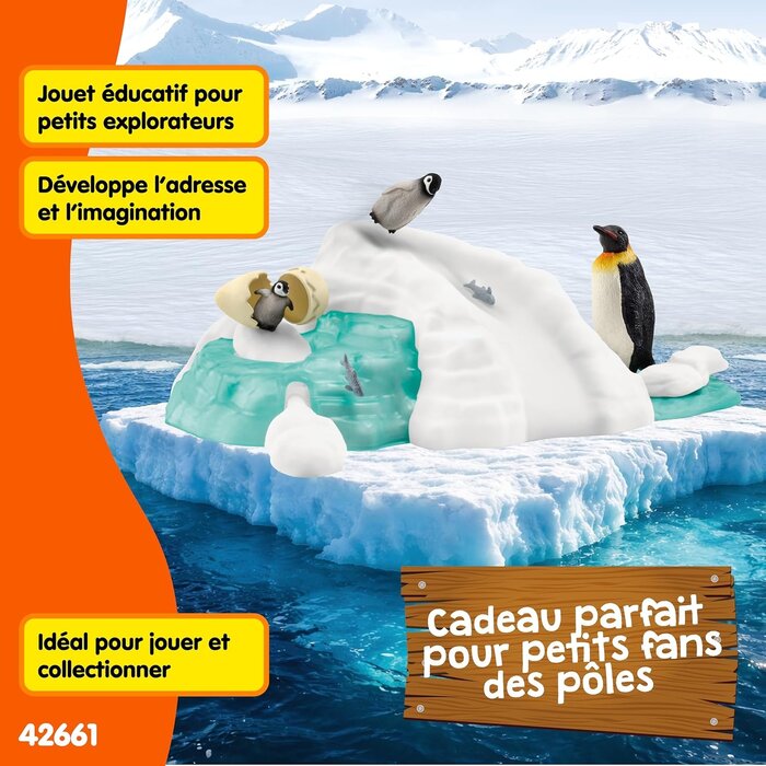 Kit Jeu Pingouins : Banquise et Figurines - Jusqu'à 39% de remise