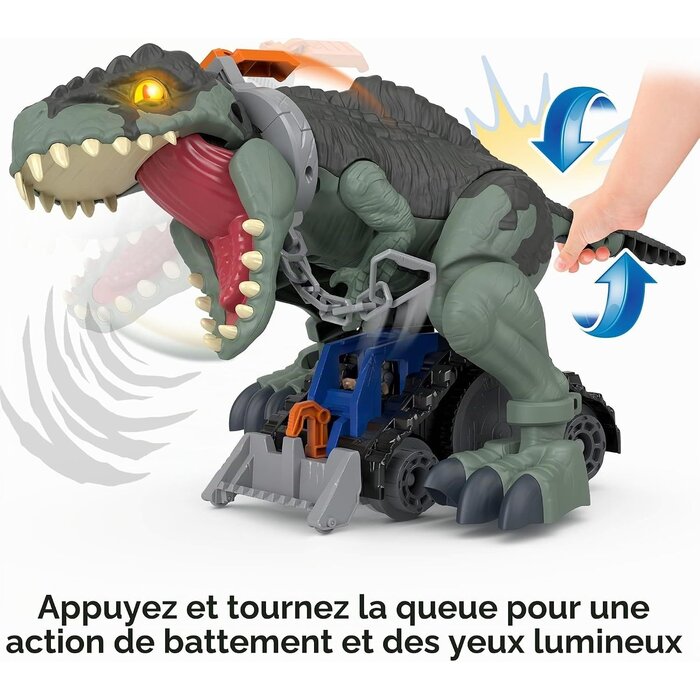Fisher Price Figurine Dinosaure Articulée avec Sons et Lumières - Jusqu'à -47%