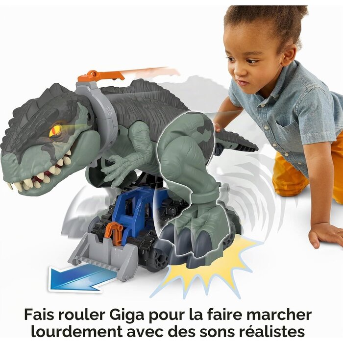 Fisher Price Figurine Dinosaure Articulée avec Sons et Lumières - Jusqu'à -47%