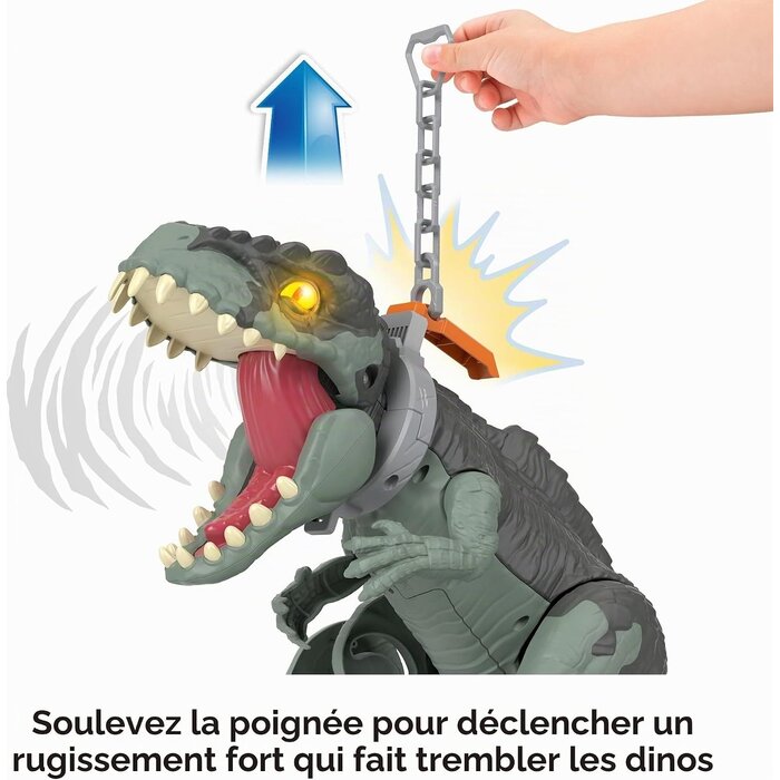 Fisher Price Figurine Dinosaure Articulée avec Sons et Lumières - Jusqu'à -47%