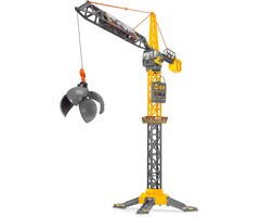 Grue de chantier télécommandée 110 cm - Rotation 360° - Jusqu'à -38%