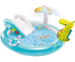 Aire de jeux gonflable Alligator avec toboggan - Jusqu'à -39%