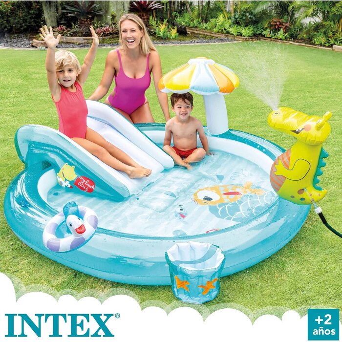 Aire de jeux gonflable Alligator avec toboggan - Jusqu'à -39%