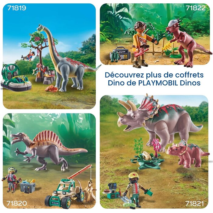 Kit d'aventure Dinosaure et Aéroglisseur - Jusqu'à 40% de remise