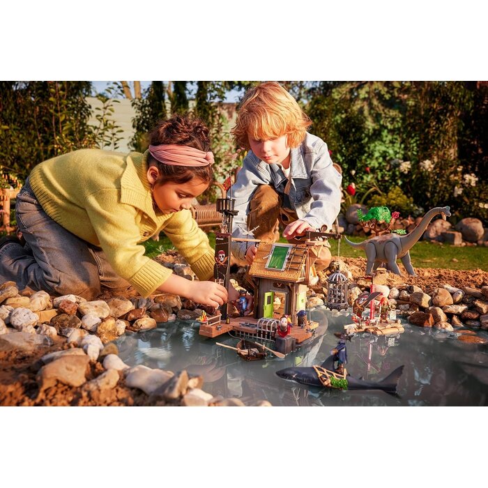 Kit d'aventure Dinosaure et Aéroglisseur - Jusqu'à 40% de remise