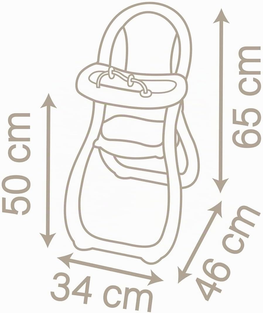 Chaise haute pour poupée jusqu'à 42 cm - Jusqu'à 34% de réduction