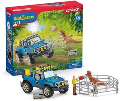 Kit d'aventure dinosaure avec véhicule et figurine - Jusqu'à 49% de remise