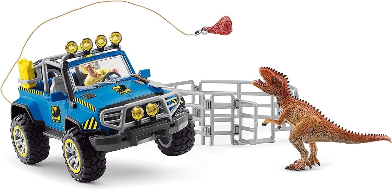 Kit d'aventure dinosaure avec véhicule et figurine - Jusqu'à 49% de remise