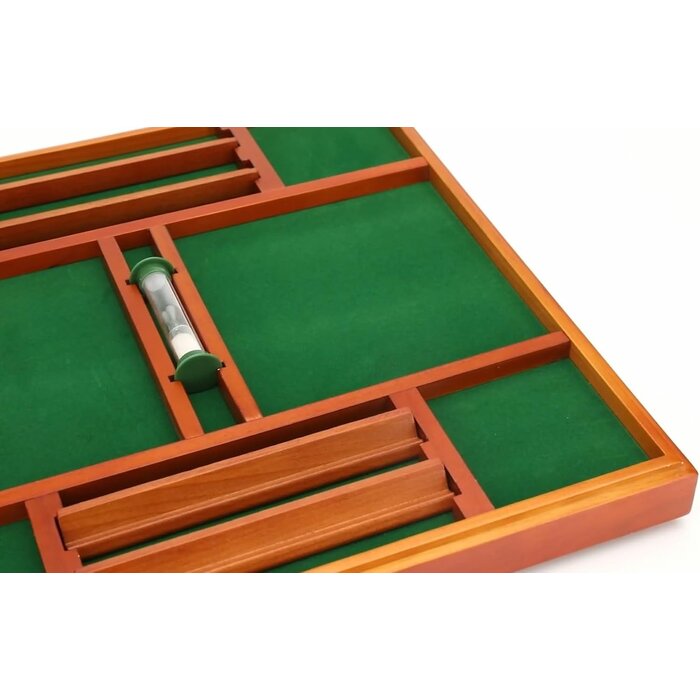 Scrabble Prestige en bois avec plateau tournant - Jusqu'à -41%