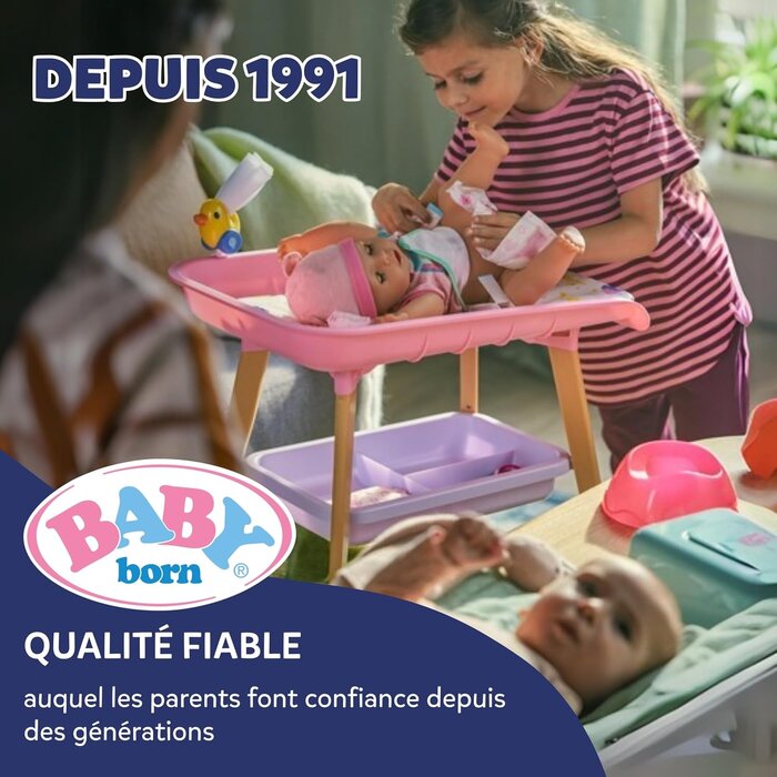 Baby Born Chaise haute interactive pour poupée 43 cm - Jusqu'à -41%