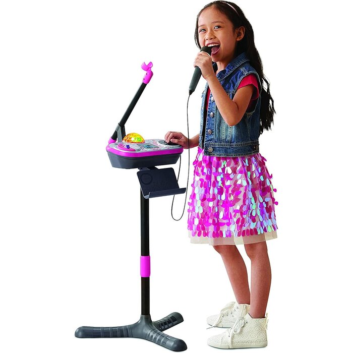 Vtech Station de mixage DJ & Karaoké rose pour enfants - Jusqu'à 41% de réduction