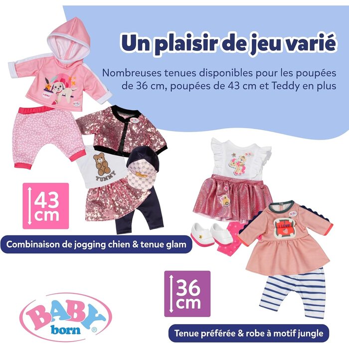 Baby Born Armoire à vêtements interactive pour poupée - Jusqu'à -54% sur l'outlet