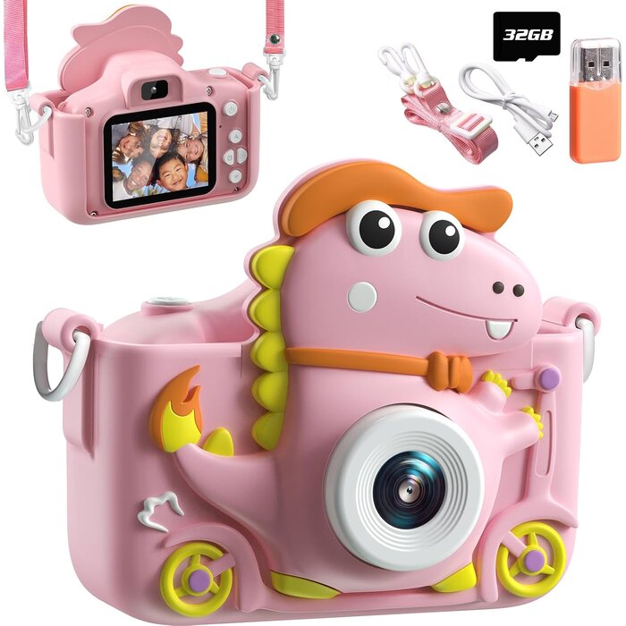 Amazon Appareil photo numérique enfant 20MP - Jusqu'à 33% de réduction