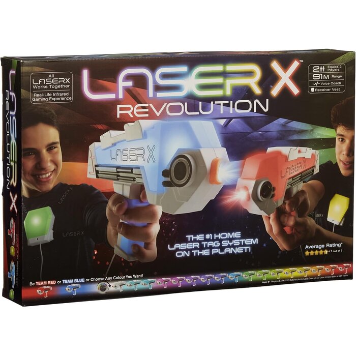 Jeu de laser game 2 joueurs - Portée 80m - Jusqu'à -50% sur l'outlet