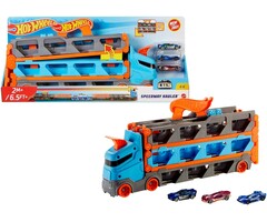 Hot Wheels Camion transporteur et circuit 183 cm - Jusqu'à 35% de réduction