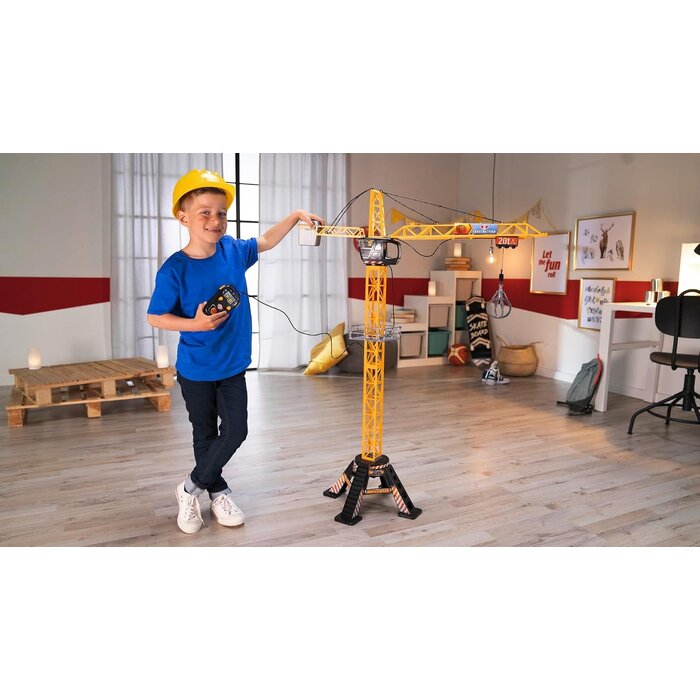 Grue de chantier télécommandée 120 cm - Jusqu'à 34% de réduction