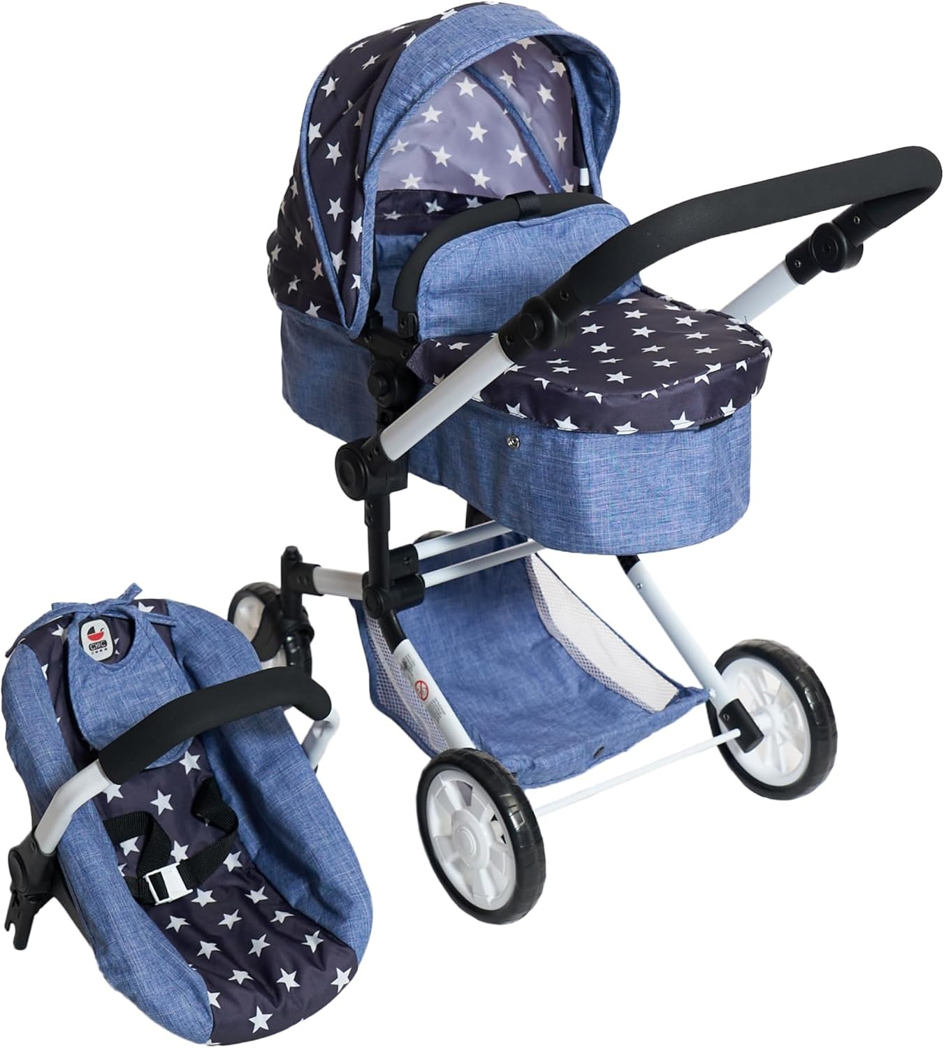 Poussette 3-en-1 pour poupée Butterfly - Jusqu'à -41%