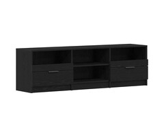 Vidaxl Meuble TV Moderne Noir 150cm - Jusqu'à 37% de remise