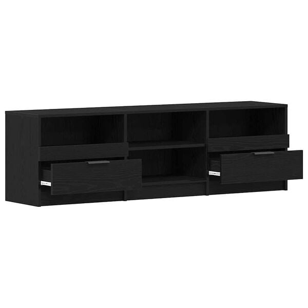 Vidaxl Meuble TV Moderne Noir 150cm - Jusqu'à 37% de remise