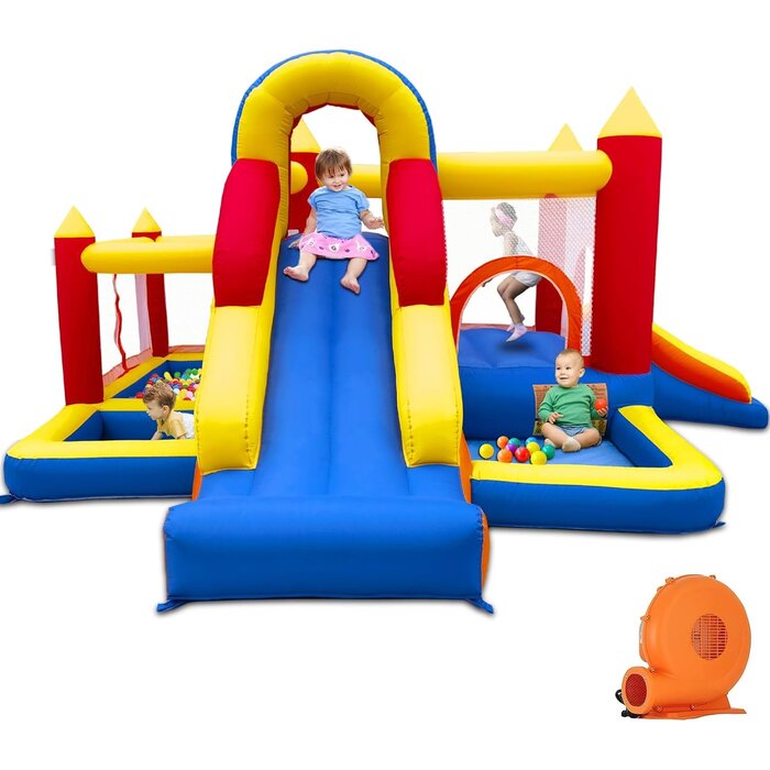 Château gonflable Maison de Bonbons - 343x280cm - Jusqu'à -37%