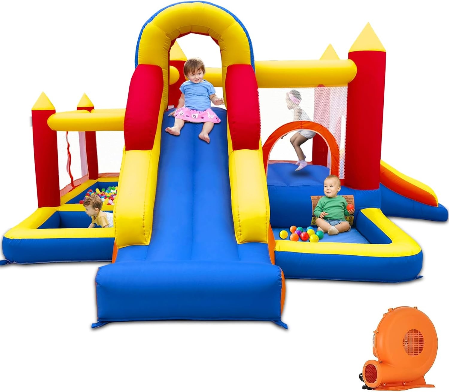 Château gonflable Maison de Bonbons - 343x280cm - Jusqu'à -37%