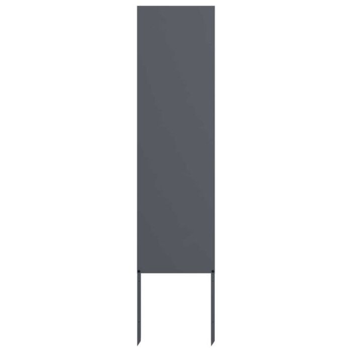 Vidaxl Panneau Décoratif de Jardin Anthracite 32x140cm - Jusqu'à -40%