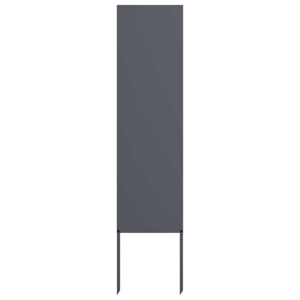 Vidaxl Panneau Décoratif de Jardin Anthracite 32x140cm - Jusqu'à -40%