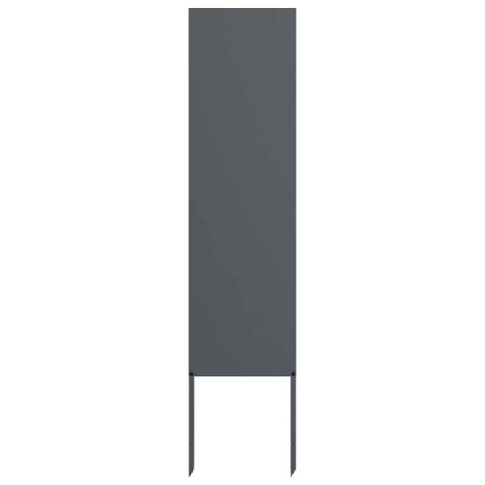 Vidaxl Panneau Décoratif de Jardin Anthracite 32x140cm - Jusqu'à -40%