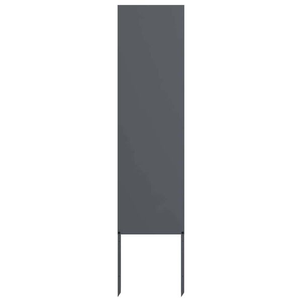 Vidaxl Panneau Décoratif de Jardin Anthracite 32x140cm - Jusqu'à -40%