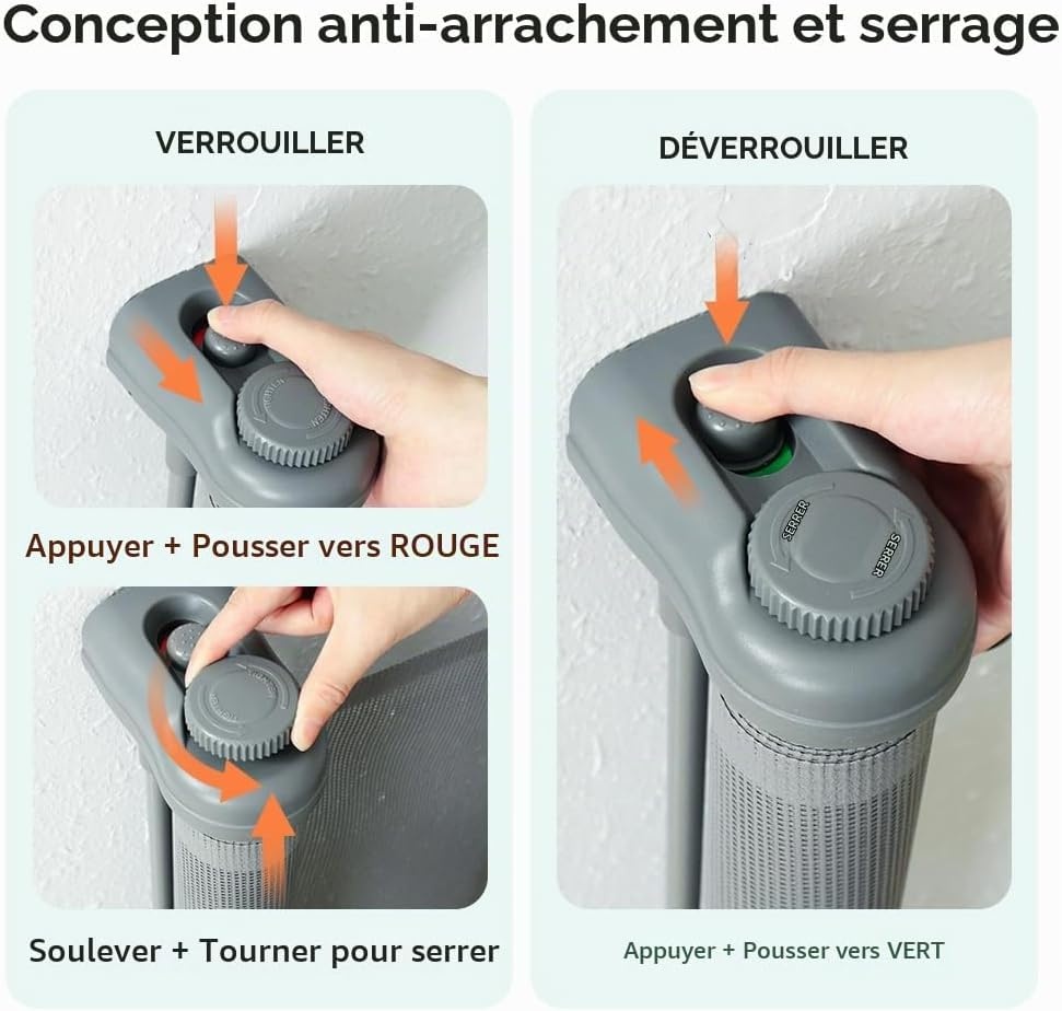 Barrière rétractable extra large 300cm - Jusqu'à -40% sur les retours clients