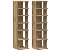 Vidaxl Table basse chêne artisanal 40x40cm - Jusqu'à -39% sur notre sélection outlet
