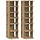 Table basse chêne artisanal 40x40cm - Jusqu'à -39% sur notre sélection outlet