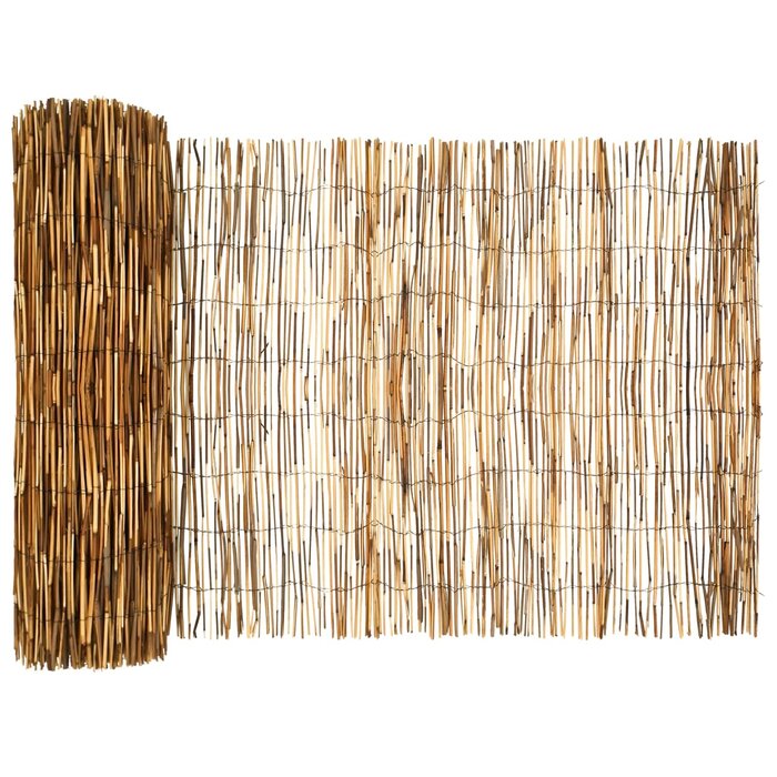 Vidaxl Brise-vue en roseau carbonisé 500x80cm - Jusqu'à -40% sur nos retours