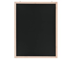 Vidaxl Tableau noir en cèdre 60x80 cm - Jusqu'à -45% sur votre décoration