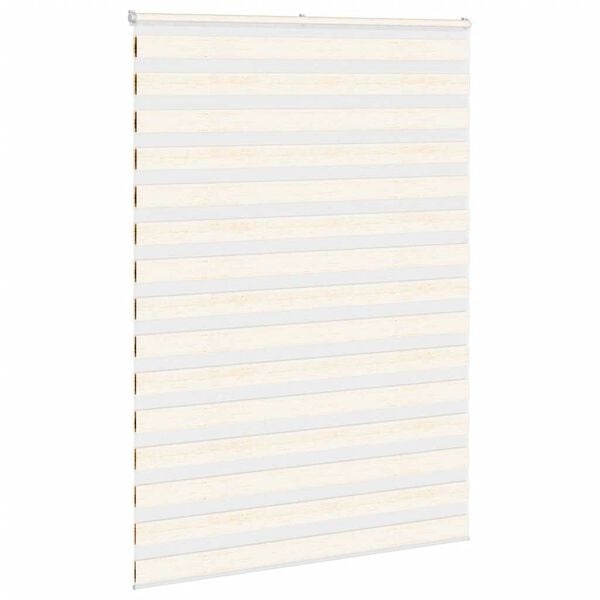 Vidaxl Store jour nuit zébré beige marbré 155x230 cm - Jusqu'à -39%