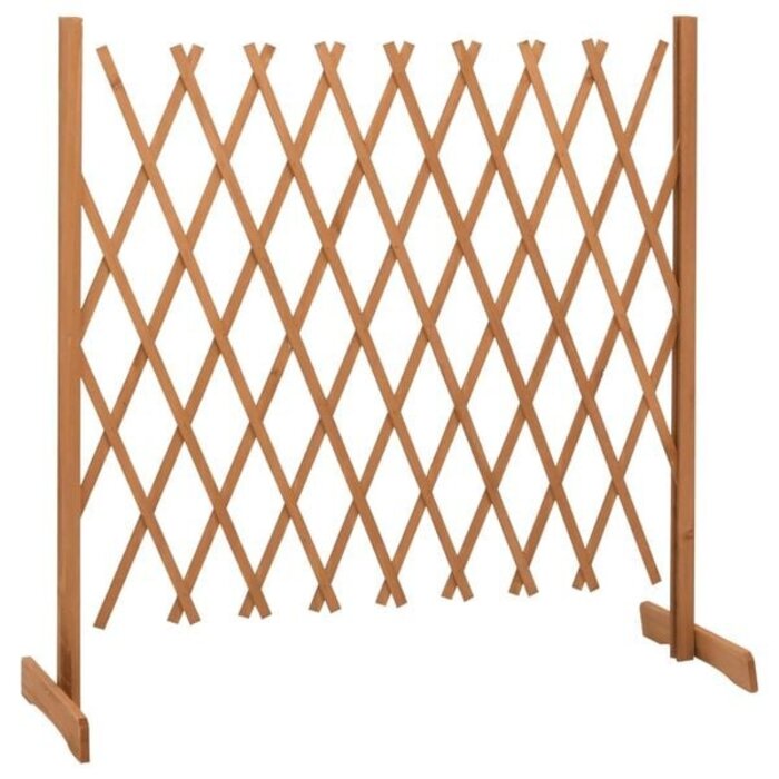 Vidaxl Trellis de jardin extensible en épicéa orange - Jusqu'à 37% de remise