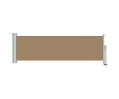 Vidaxl Pare-vue latéral rétractable 100x300 cm Taupe - Jusqu'à 35% de réduction