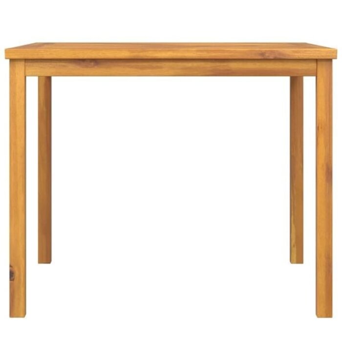 Vidaxl Table de jardin en acacia 90x90cm - Jusqu'à 41% de remise