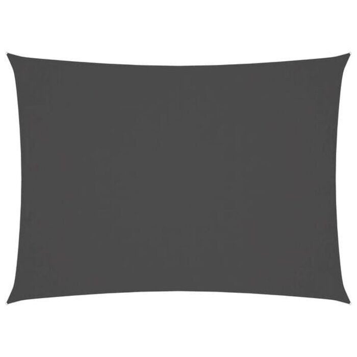 Vidaxl Voile d'ombrage rectangulaire 2x3,5 m Anthracite - Jusqu'à -34%