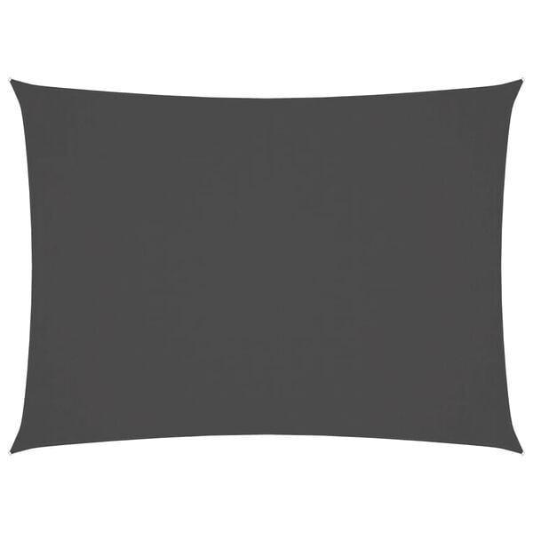 Vidaxl Voile d'ombrage rectangulaire 2x3,5 m Anthracite - Jusqu'à -34%