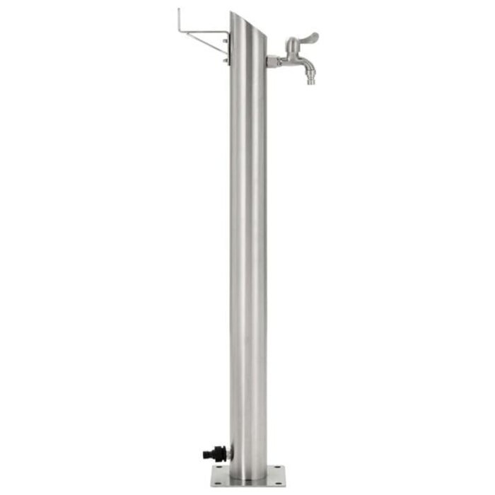 Vidaxl Colonne d'eau de jardin en inox 95 cm - Jusqu'à 44% de réduction