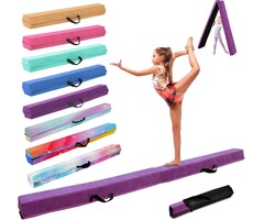 Poutre de gymnastique pliable 270 cm - Jusqu'à 36% de remise