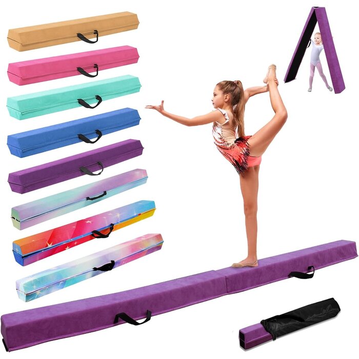 Poutre de gymnastique pliable 270 cm - Jusqu'à 36% de remise