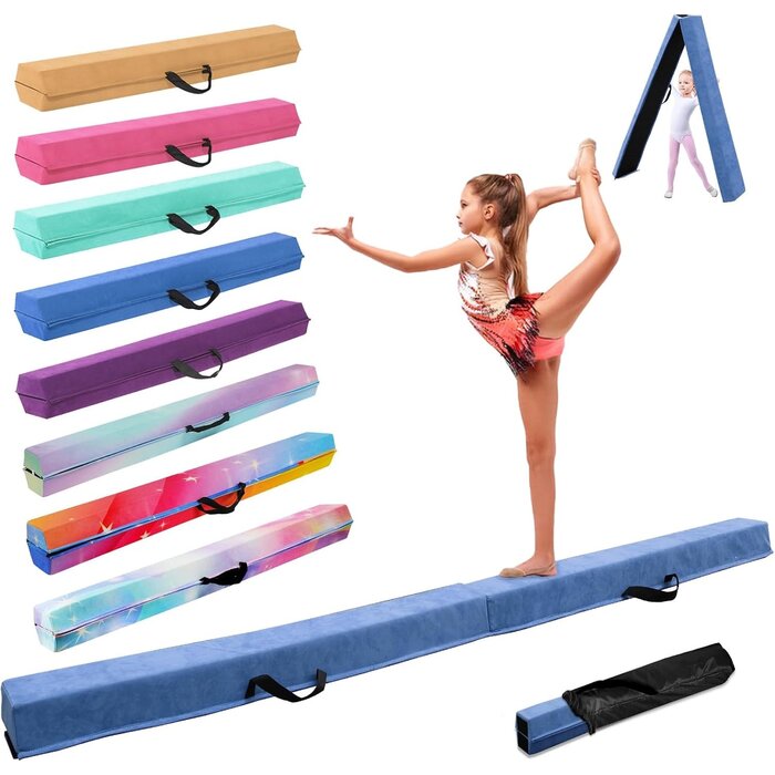 Poutre de gymnastique pliable 270 cm - Jusqu'à 36% de remise