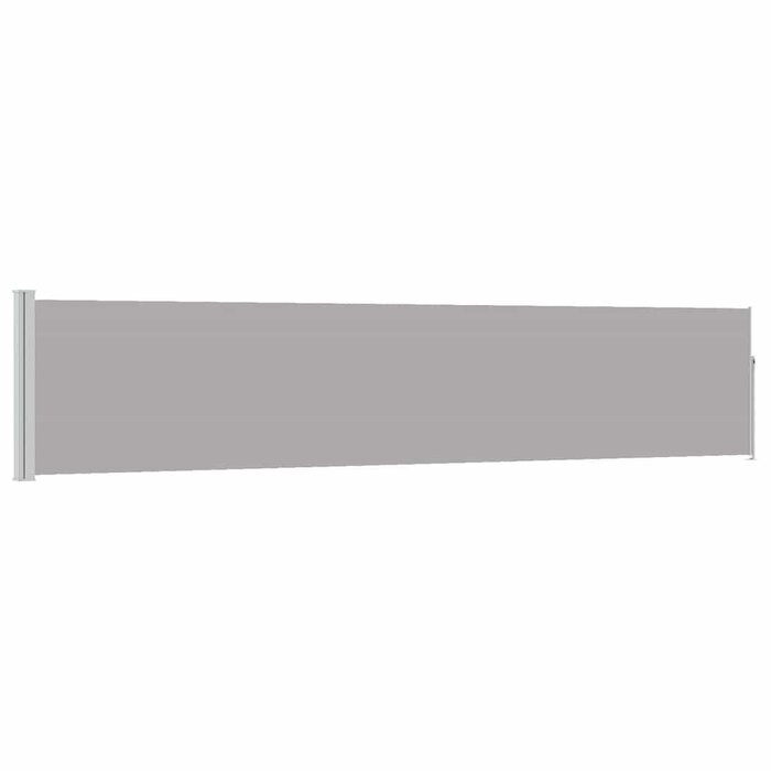 Vidaxl Store latéral rétractable 100x500 cm Gris - Jusqu'à -40% sur l'outlet
