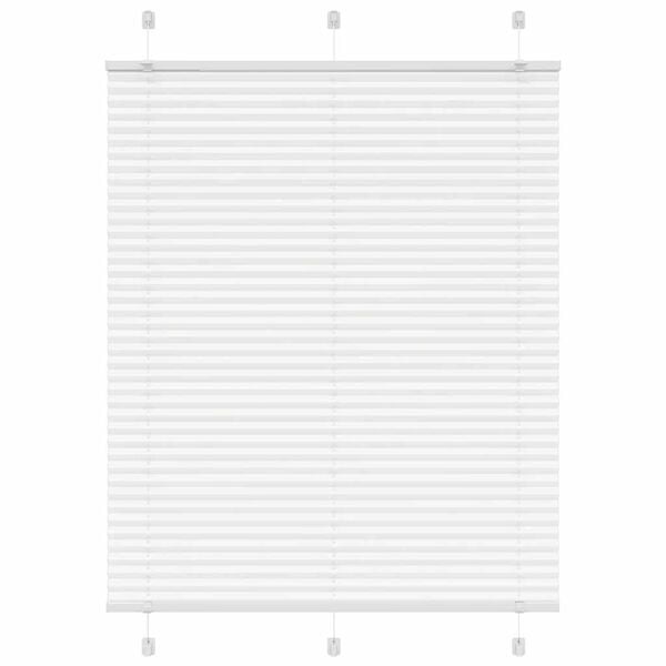 Vidaxl Store plissé blanc 105x100 cm - 56% de remise