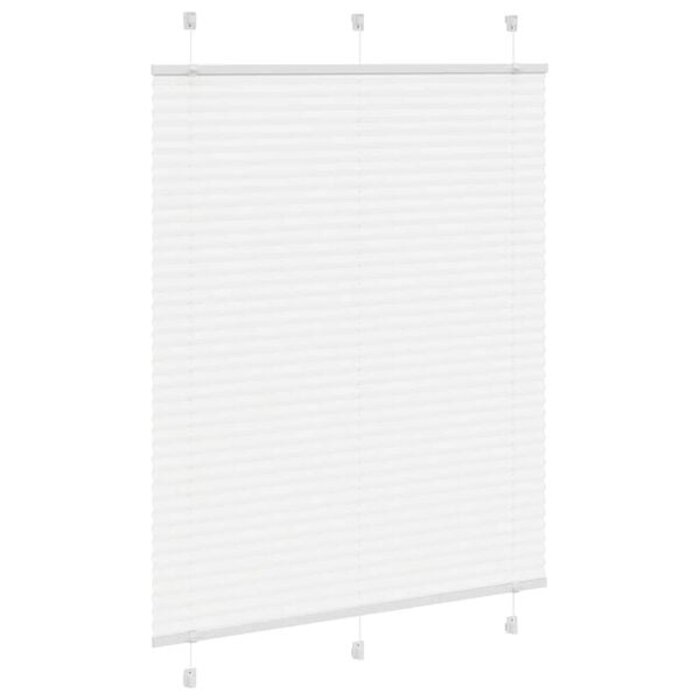 Vidaxl Store plissé 105x100 cm blanc - Jusqu'à -33% sur l'outlet