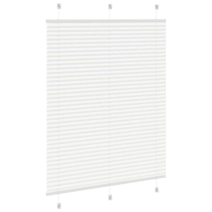Vidaxl Store plissé 105x100 cm blanc - Jusqu'à -33% sur l'outlet
